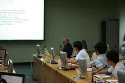 Special Seminar by Professor Thomas A. Lipo, University of Wisconsin–Madison