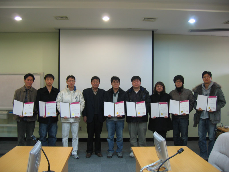[Award] Recognition of Conference Award Winners in the Second Year of BK21